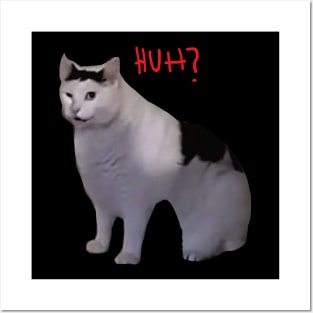 Huh Cat Meme Posters and Art